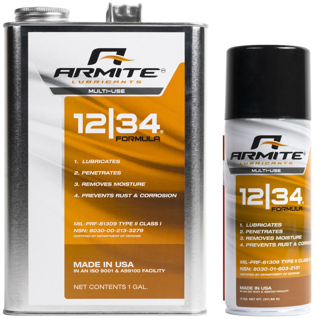 12|34® Formula – Proprietary MIL-PRF-81309H – the Best of the Best