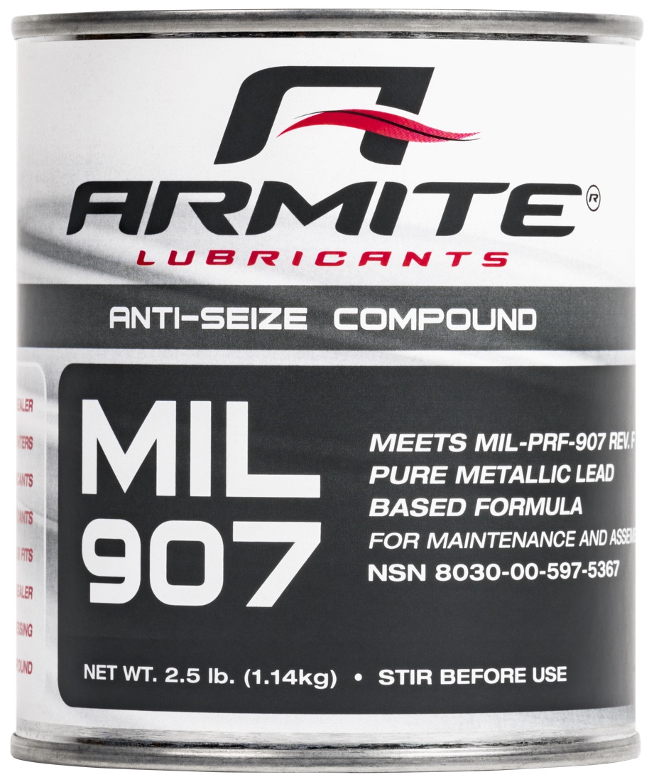 Armite’s MIL907 High Temp Anti-Seize Compound